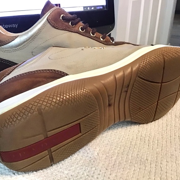 Prada Sneakers Wmns Sz 8 - Picture 9 of 12